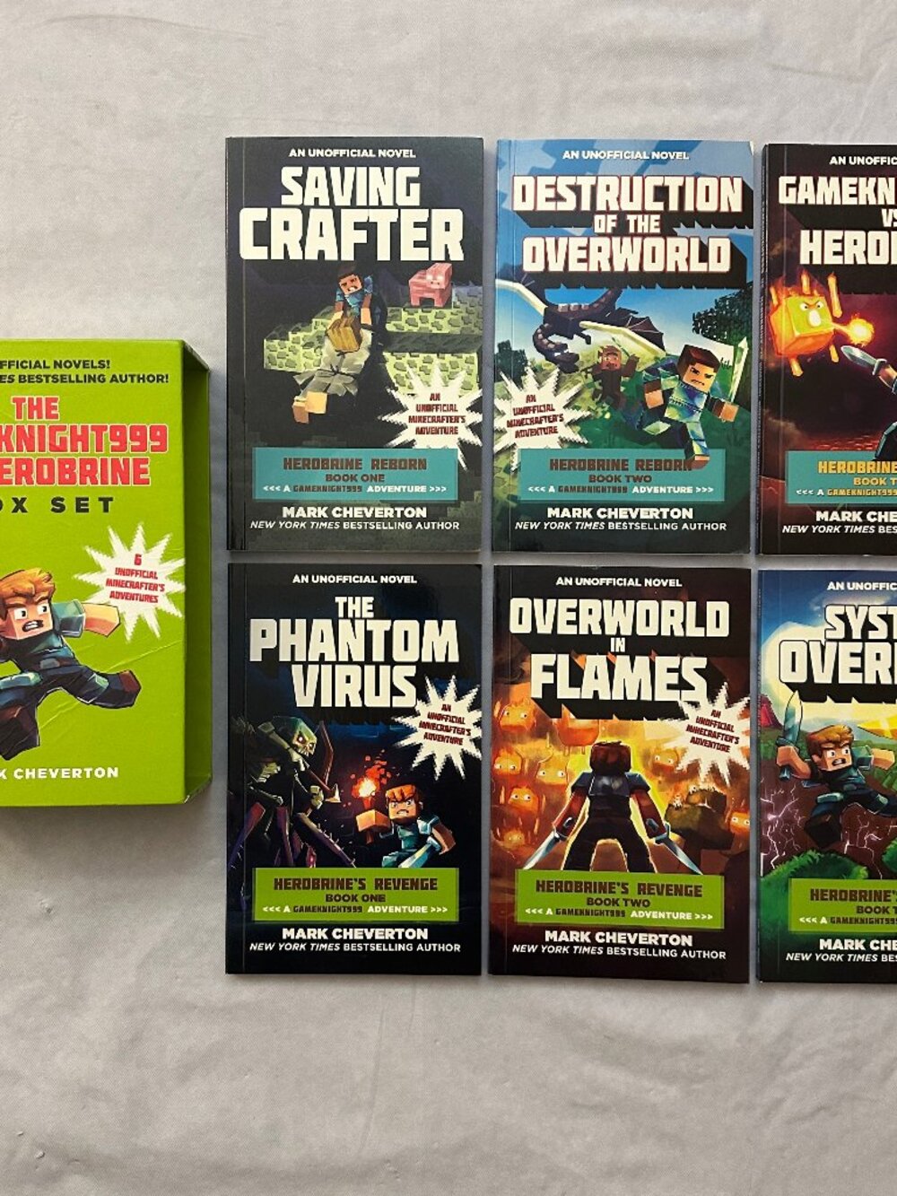 The Gameknight999 vs. Herobrine Box Set / 6 Unofficial Minecrafter's Adventures